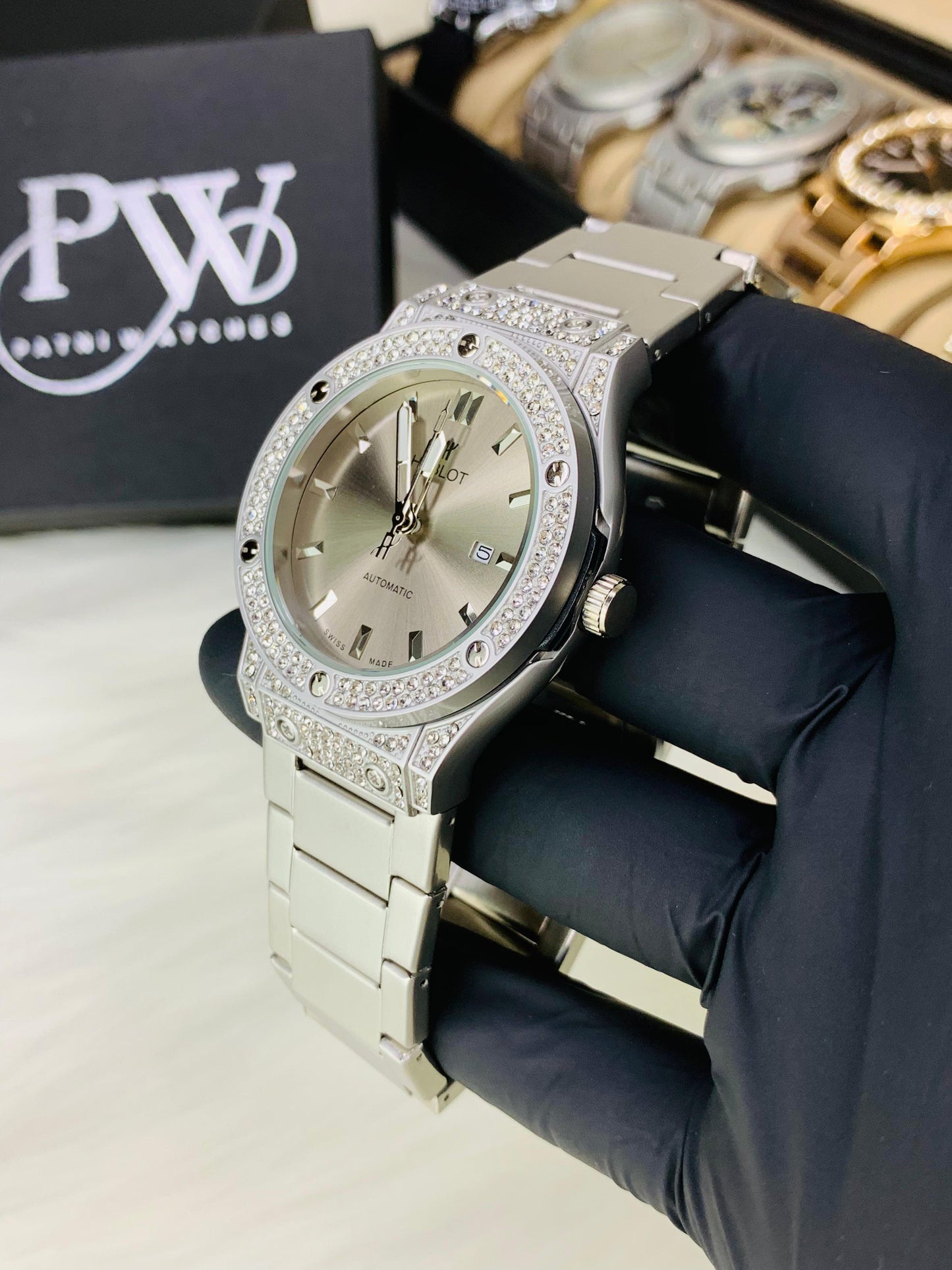 HB Stone Model (Grey) Patni Watches