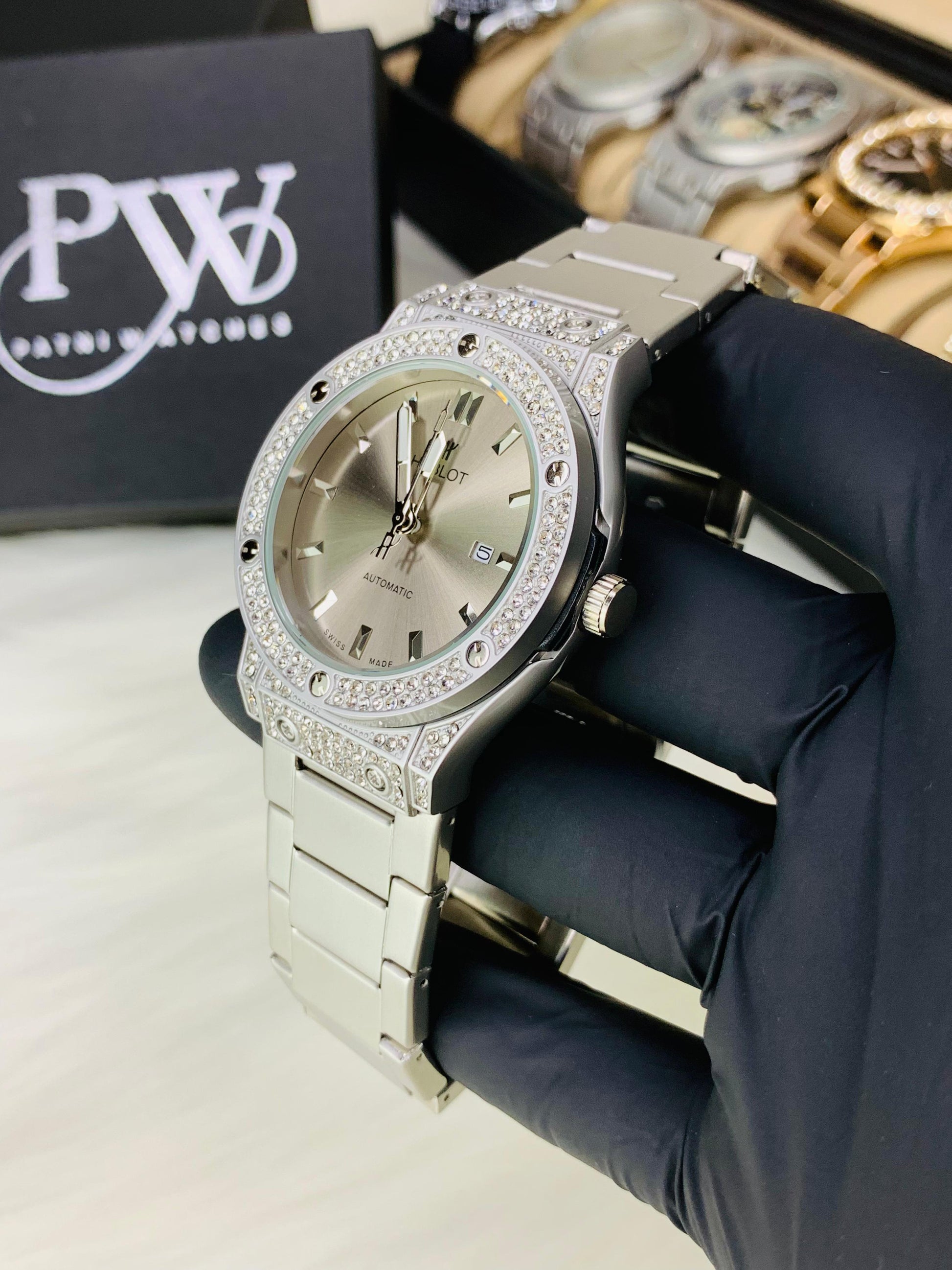 HB Stone Model (Grey) Patni Watches