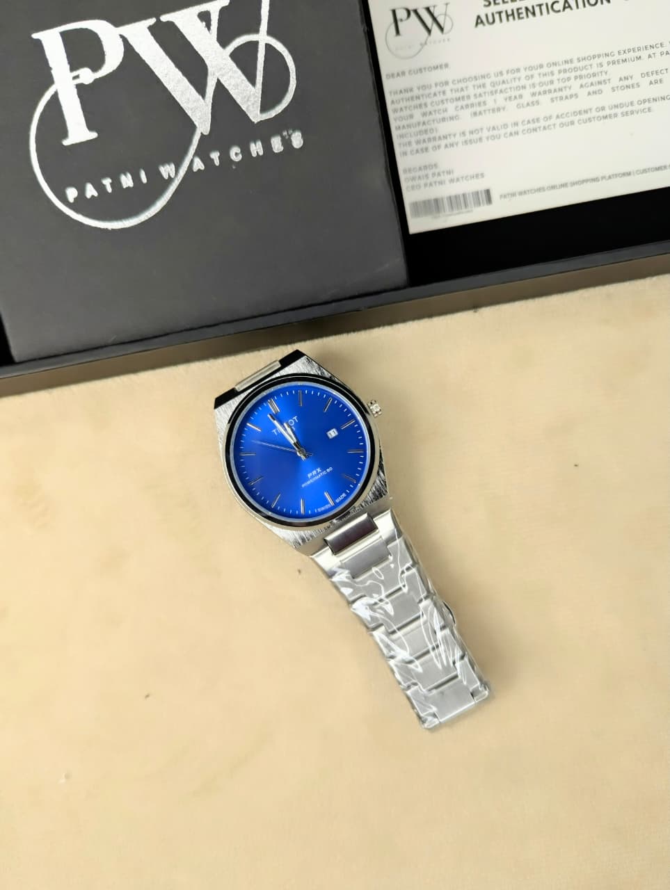 Tisso PRX (Blue) Patni Watches
