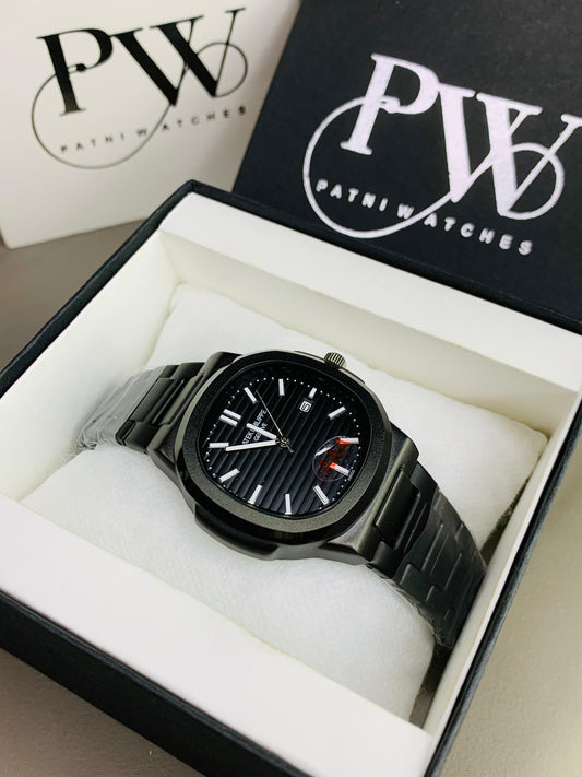PP Matte Model (Black) Patni Watches