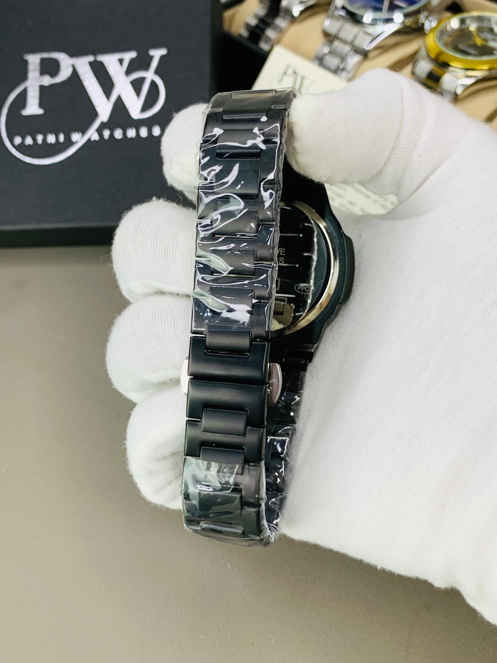 PP Matte Model (Black) Patni Watches