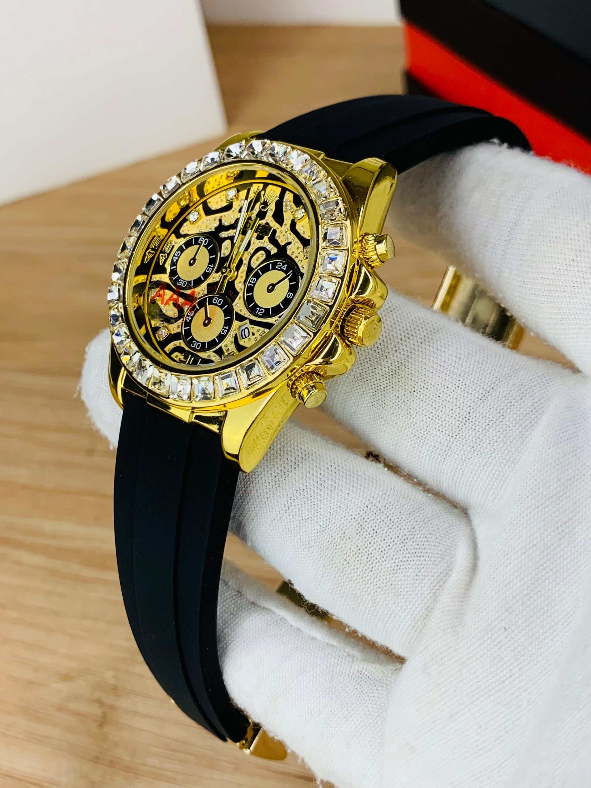 Daytona Stone Strap (Tiger) Patni Watches