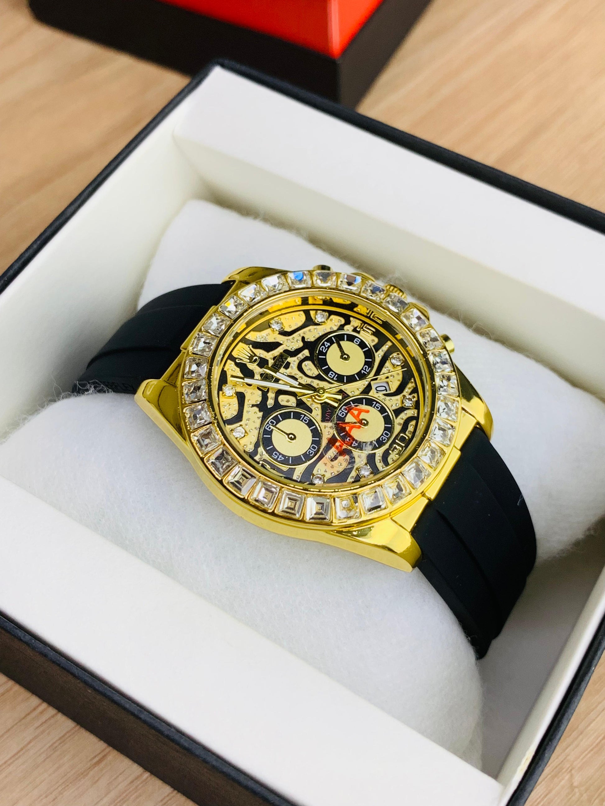 Daytona Stone Strap (Tiger) Patni Watches
