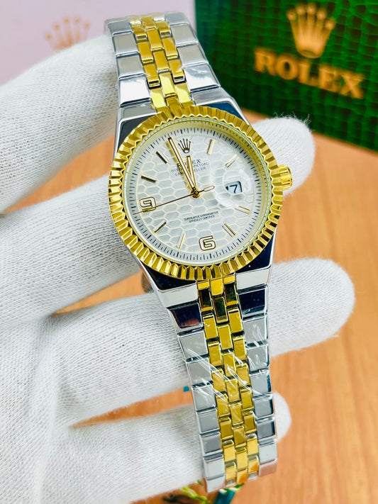 Land Dweller 2025 Two Tone (White) Patni Watches