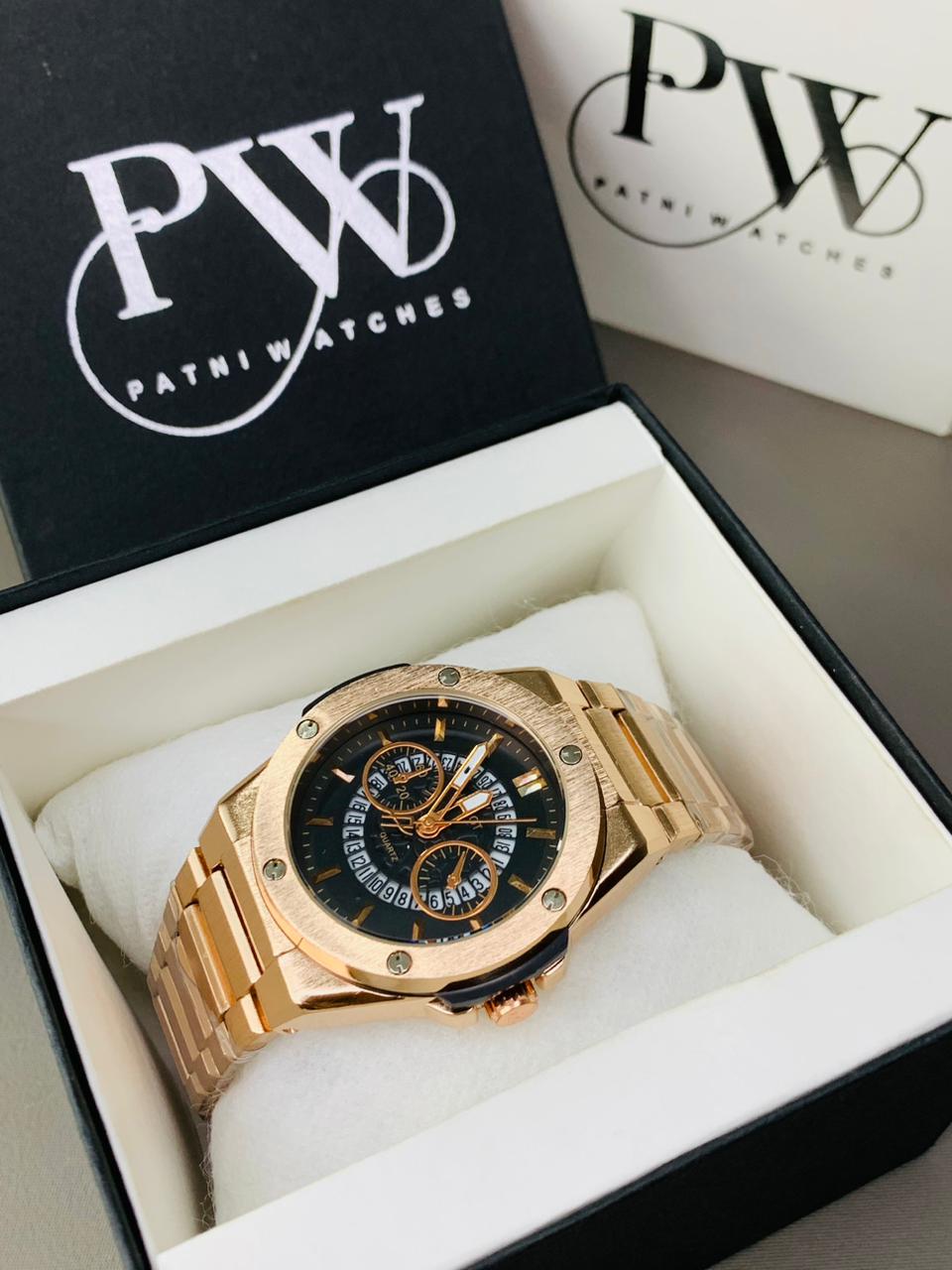 HB Model (Rose Gold) Patni Watches
