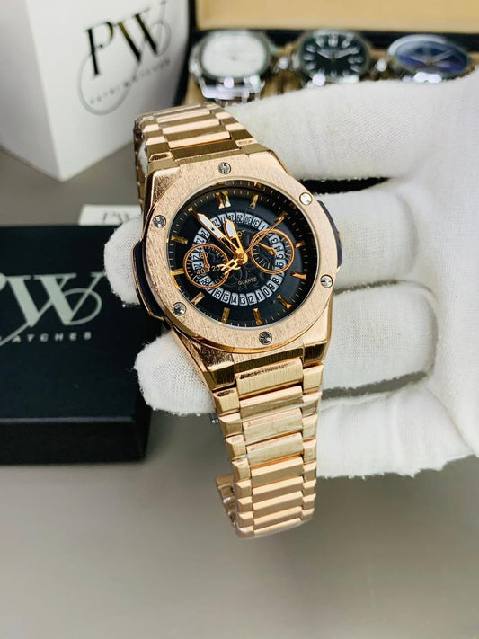 HB Model (Rose Gold) Patni Watches