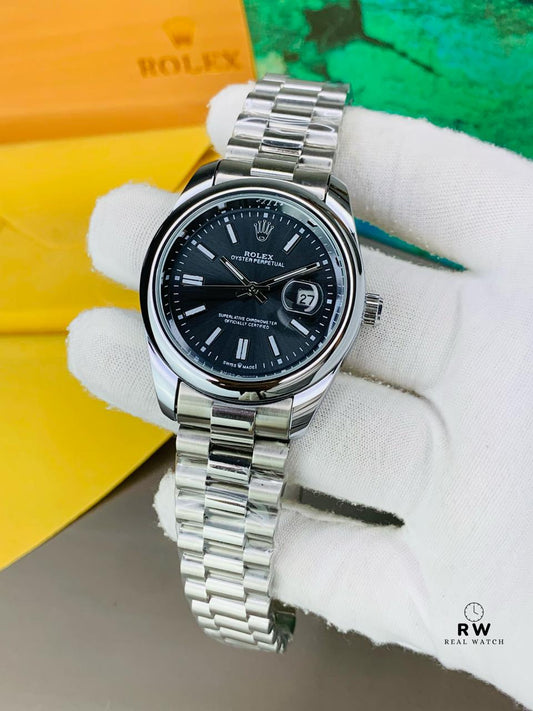 Oyster Model (Black) Patni Watches