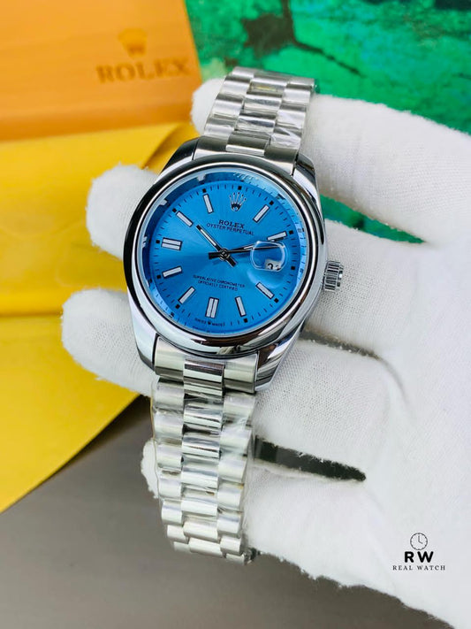 Oyster Model (Tiffany Blue) Patni Watches
