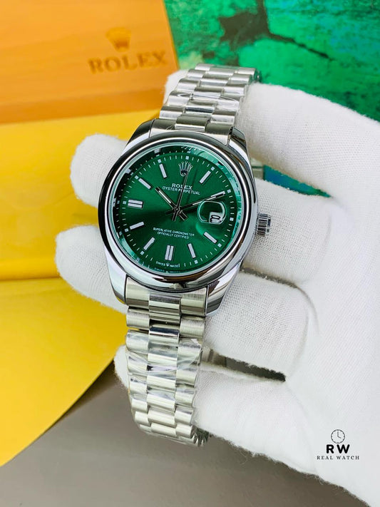 Oyster Model (Green) Patni Watches