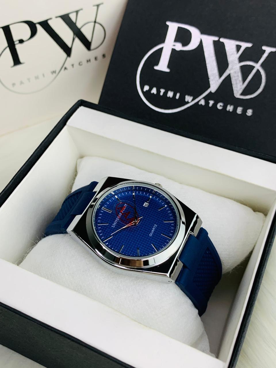 Universe Point Model (Blue Silver) Patni Watches
