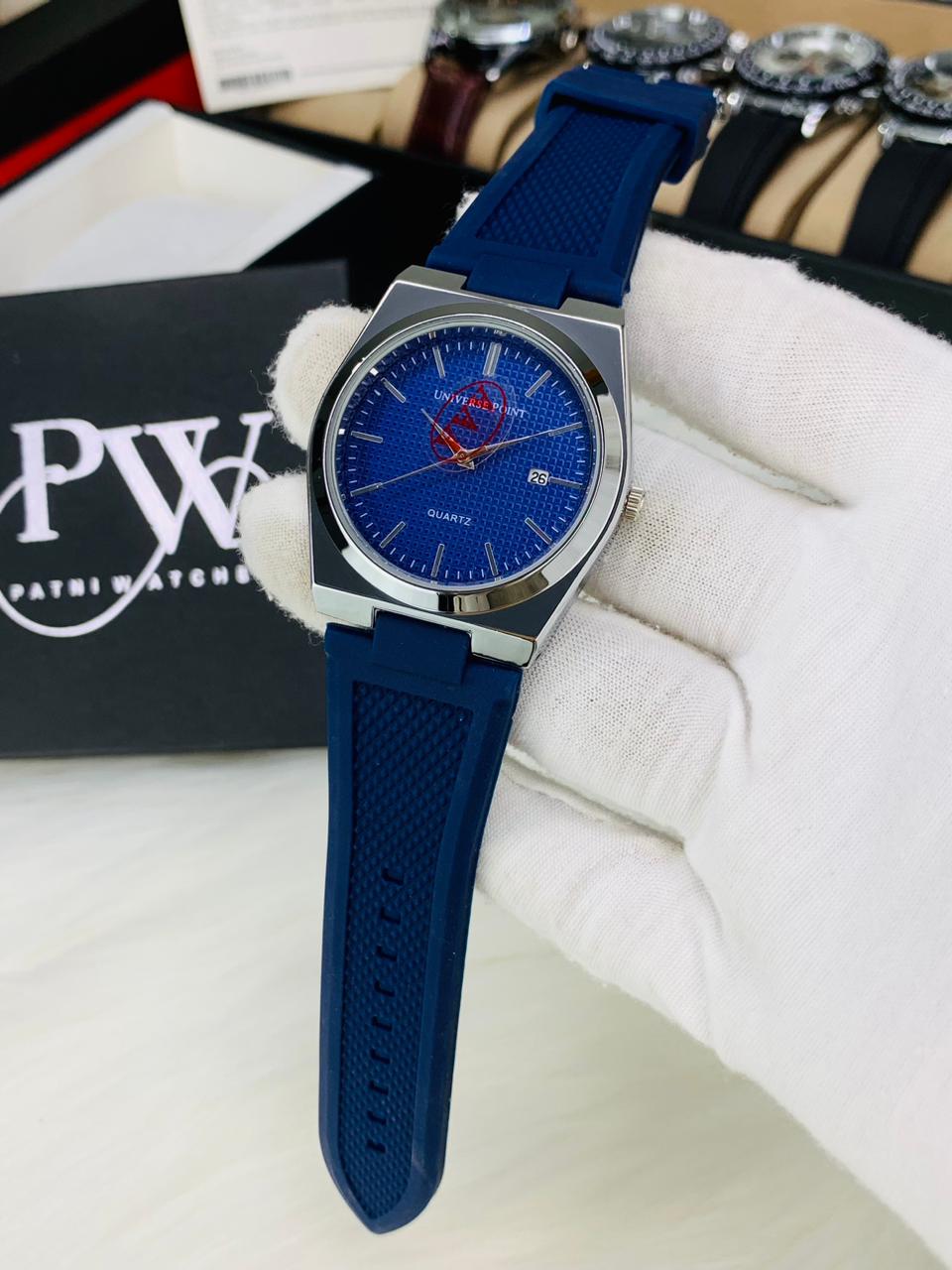 Universe Point Model (Blue Silver) Patni Watches