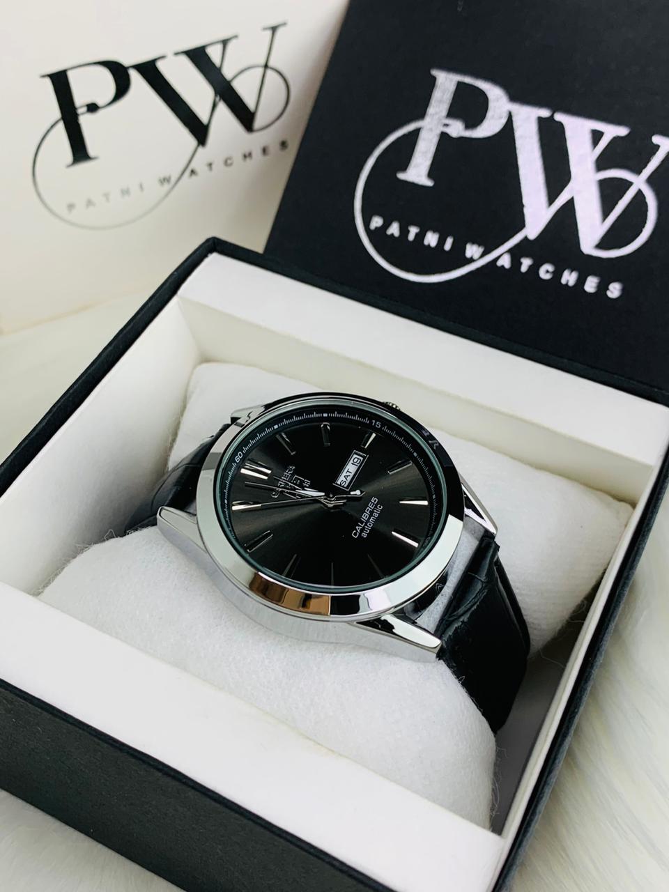 TAG Model - Black Patni Watches