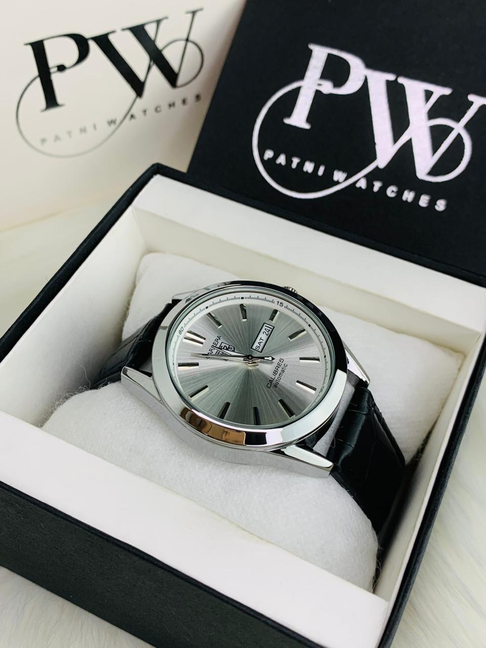 TAG Model - Black (White) Patni Watches