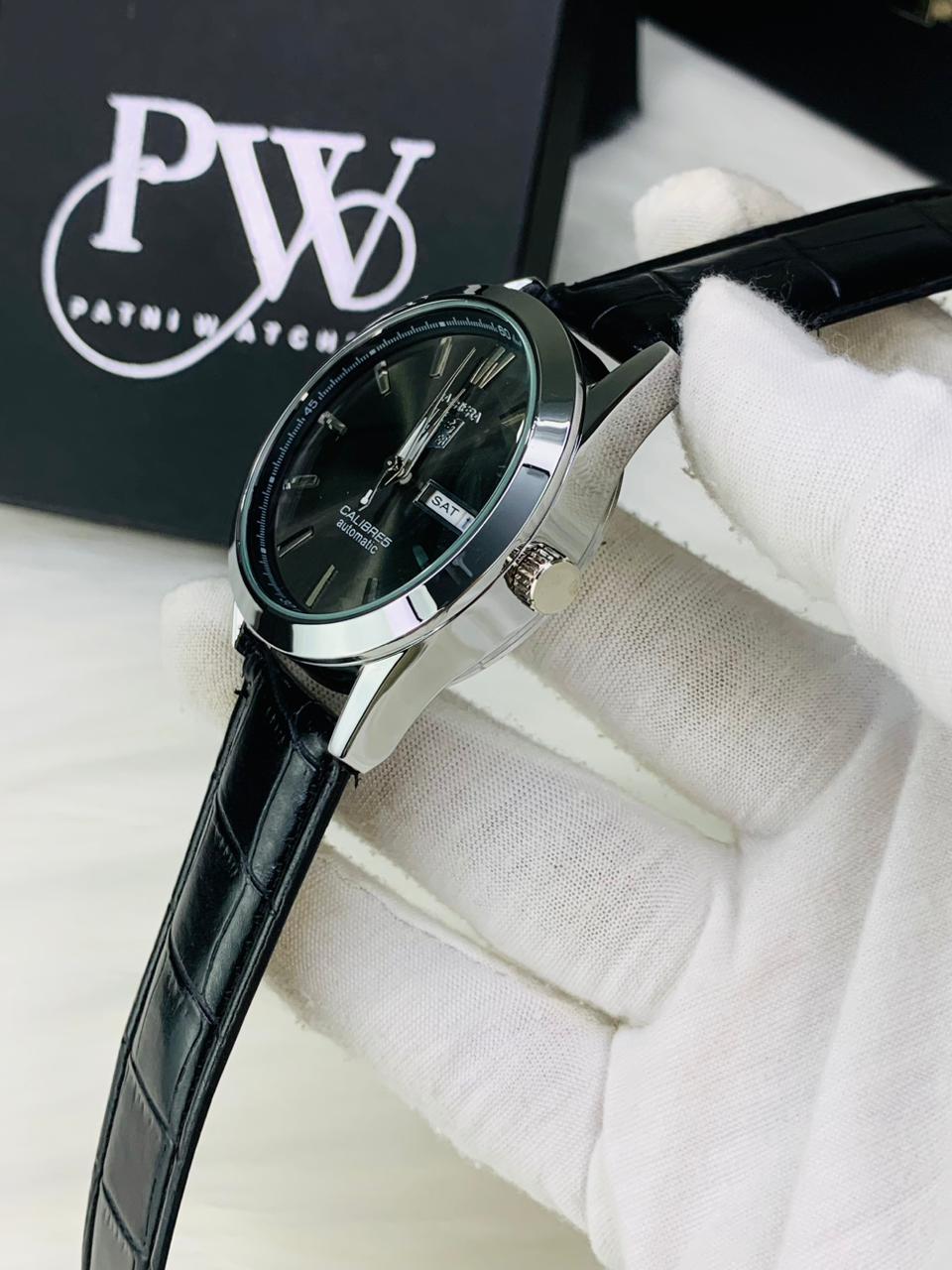 TAG Model - Black Patni Watches