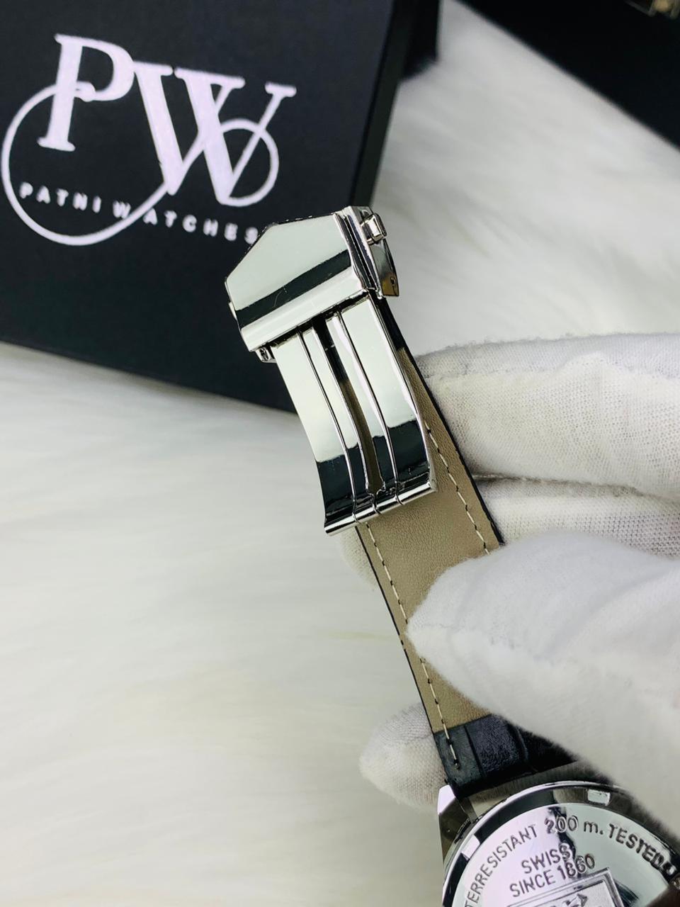 TAG Model - Black (White) Patni Watches