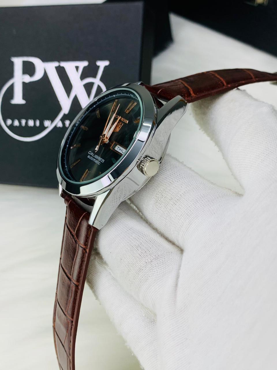 TAG Model - Brown (White) Patni Watches