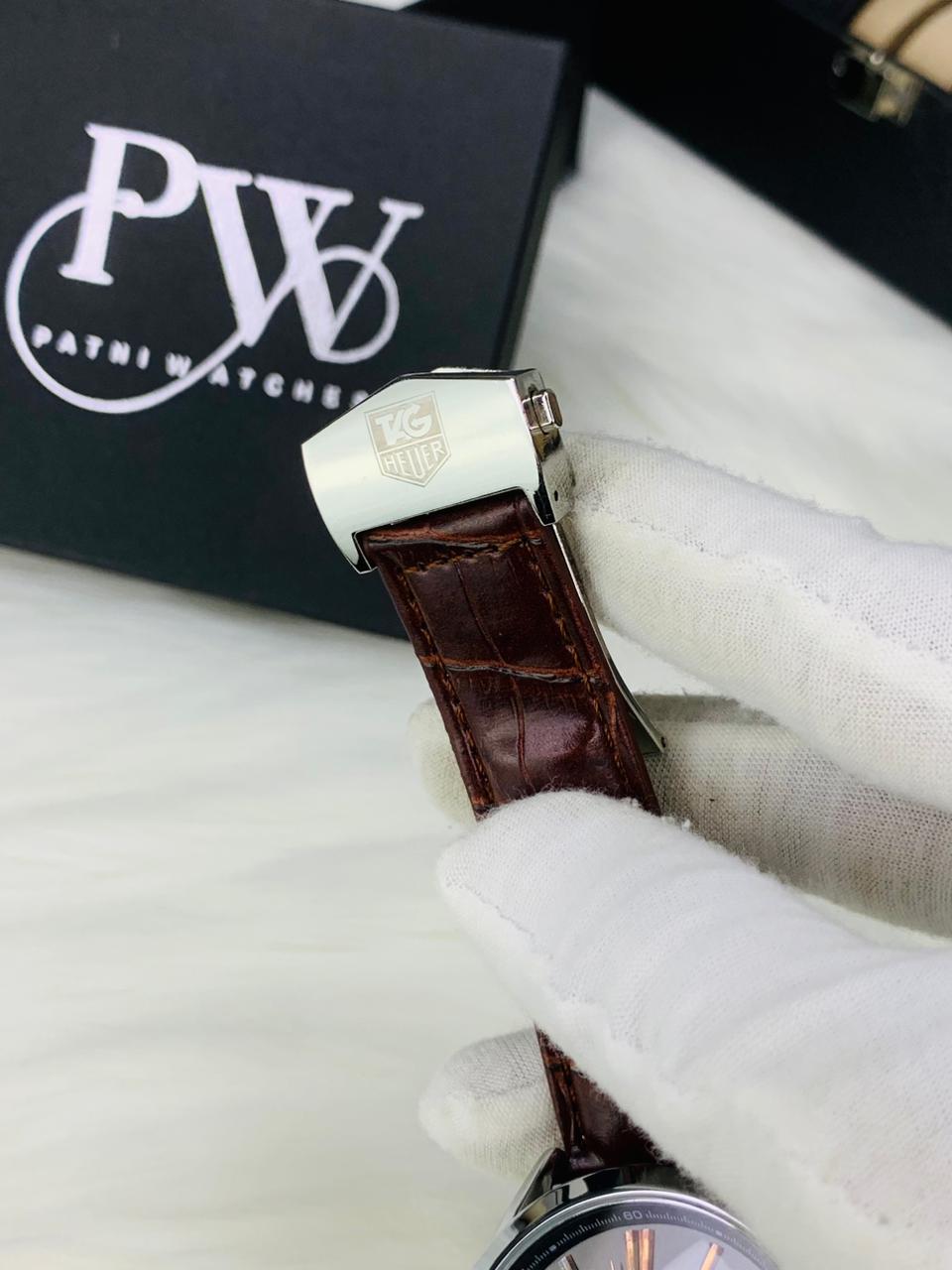 TAG Model - Brown White Patni Watches