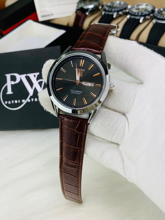 TAG Model - Brown (White) Patni Watches