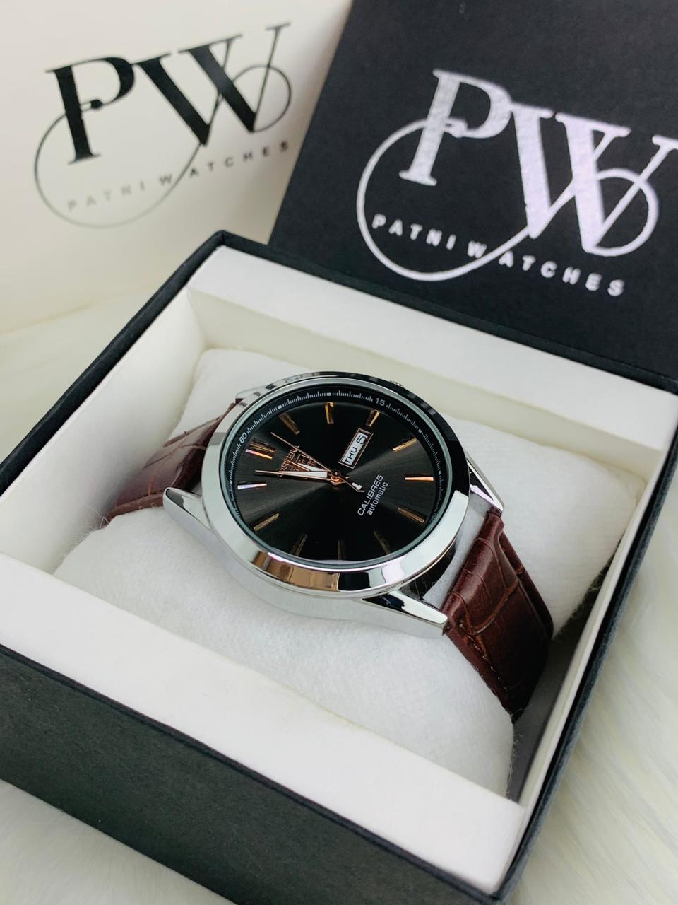 TAG Model - Brown (White) Patni Watches