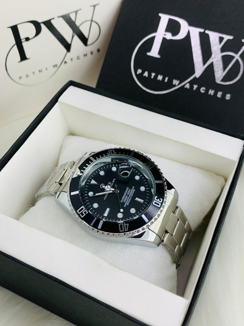 Submariner Model (Black) Patni Watches