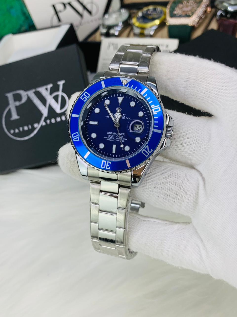 Submariner Model (Blue) Patni Watches