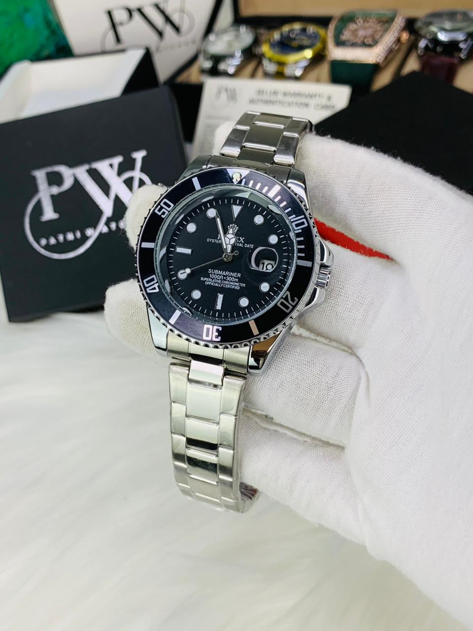 Submariner Model (Black) Patni Watches