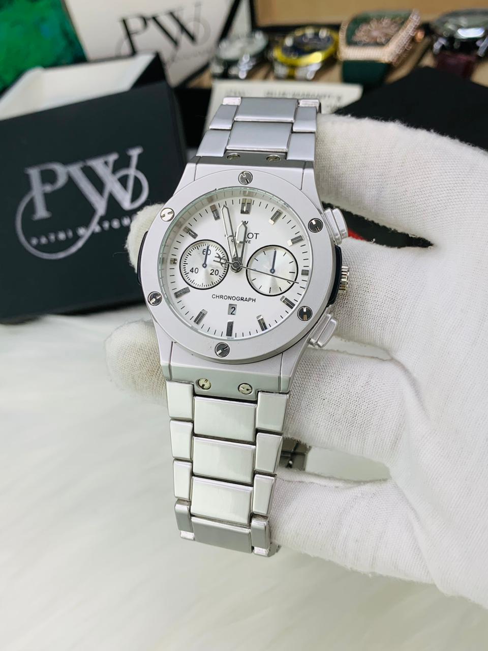 HB Regular Model (White) Patni Watches