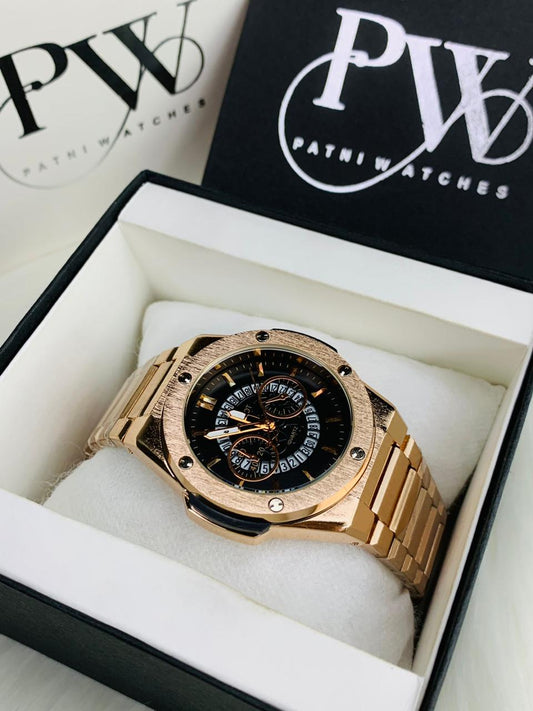 HB Model (Rose Gold) Patni Watches
