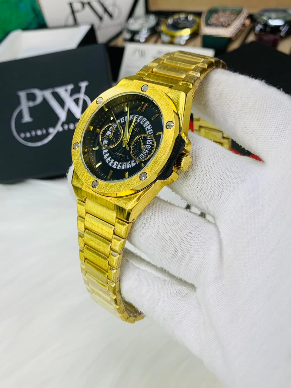 HB Model (Gold) Patni Watches