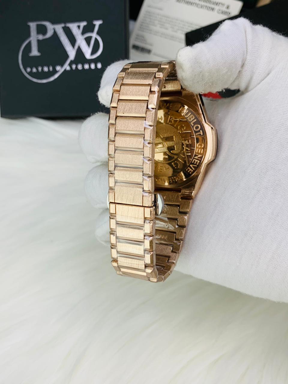 HB Model (Rose Gold) Patni Watches