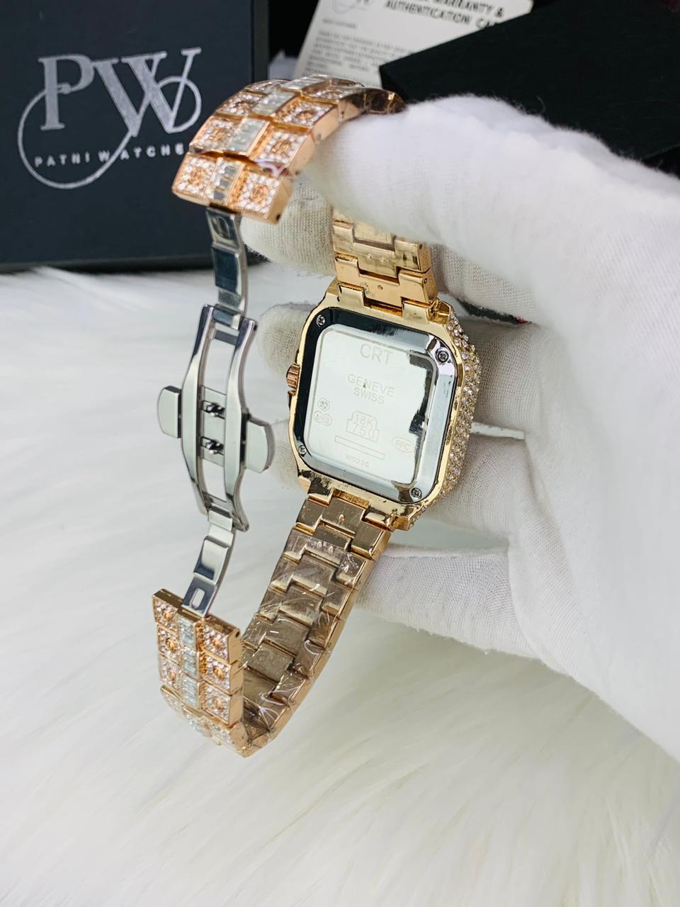 Ctr Stone (Rose Gold) Patni Watches