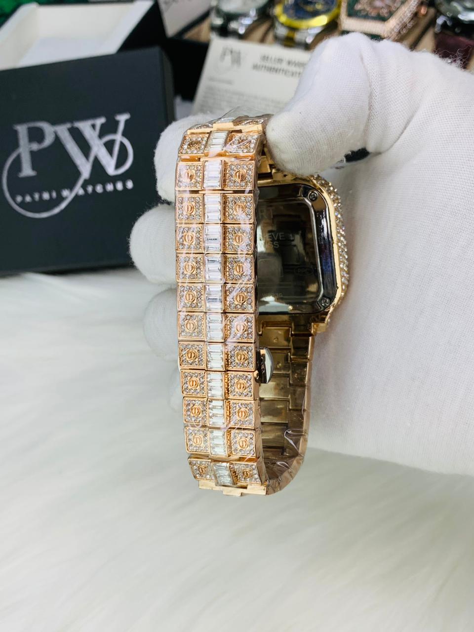 Ctr Stone (Rose Gold) Patni Watches