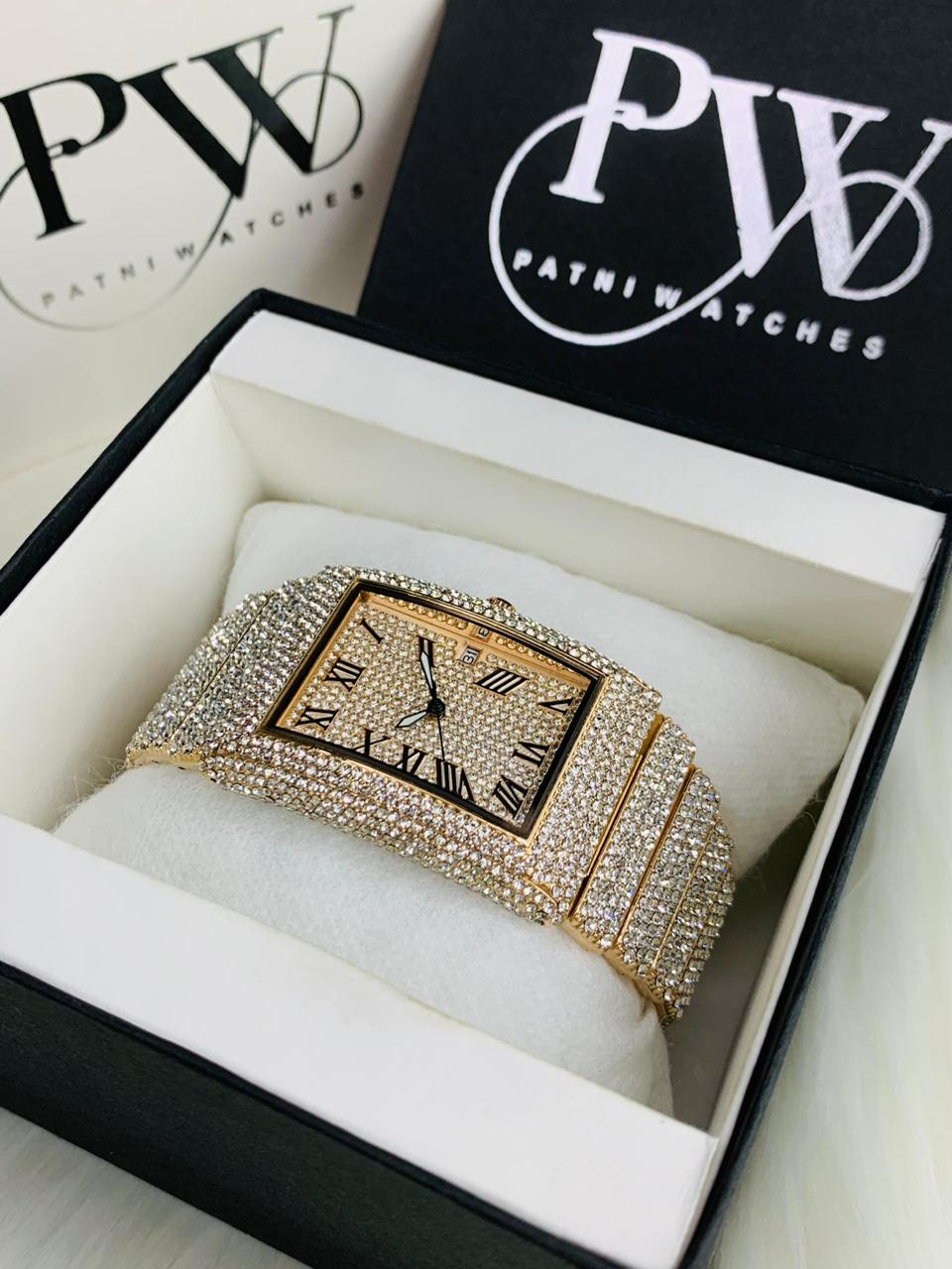 J&CO ICED OUT (Rose Gold) Patni Watches