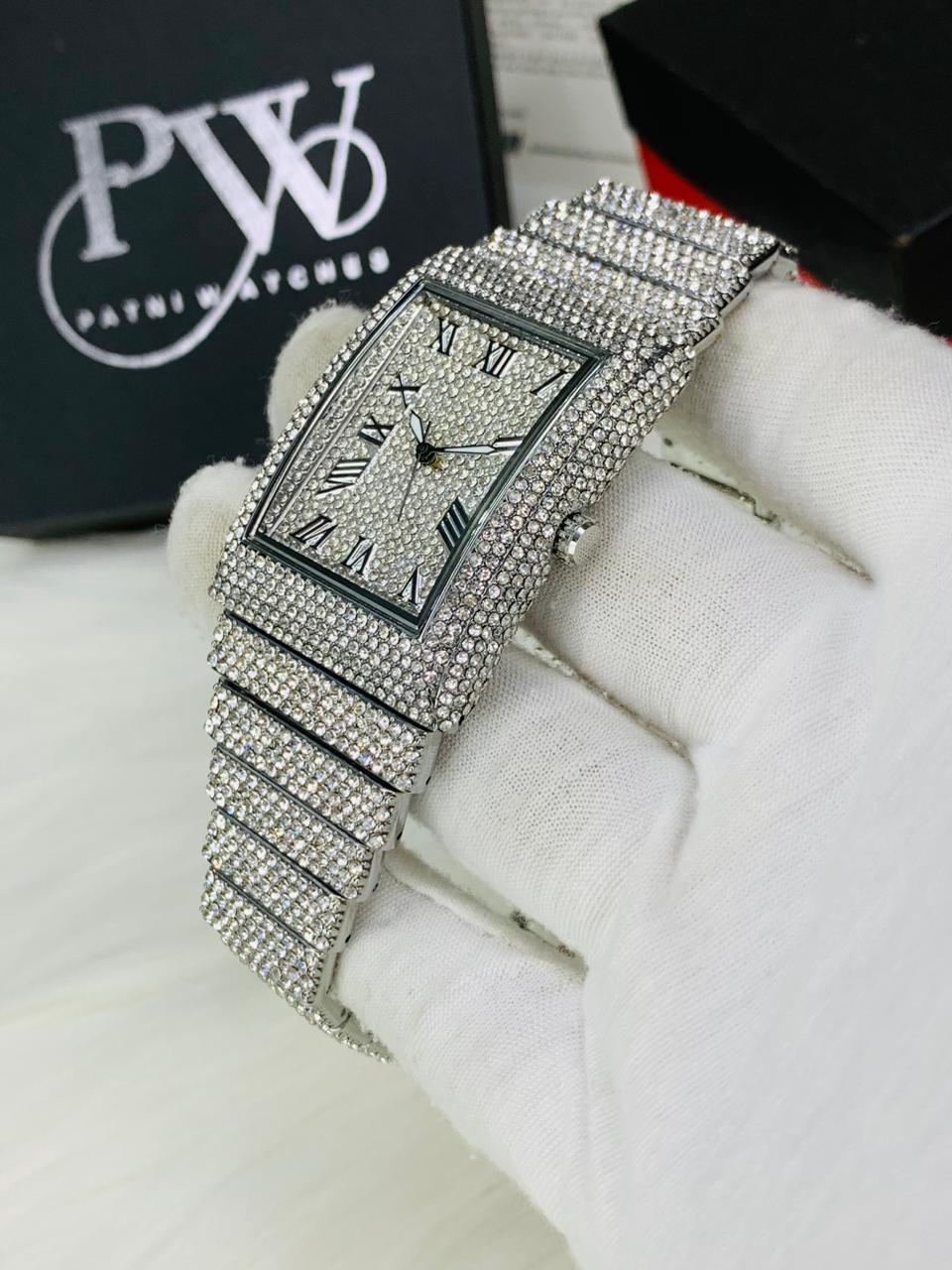 J&CO ICED OUT (Silver) Patni Watches