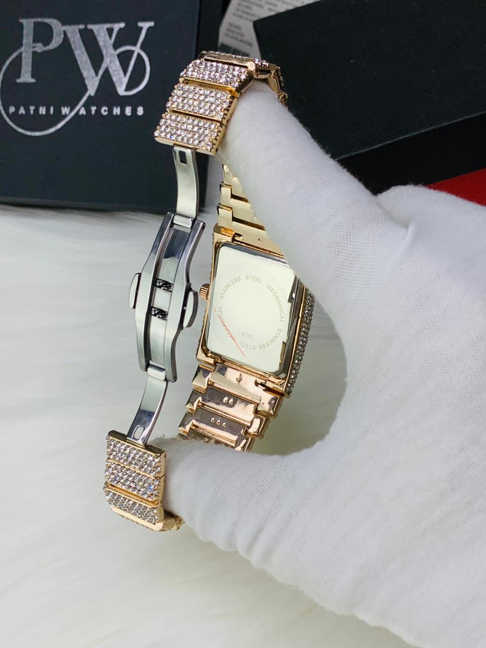 J&CO ICED OUT (Rose Gold) Patni Watches