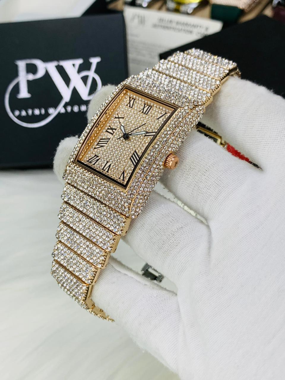J&CO ICED OUT (Rose Gold) Patni Watches
