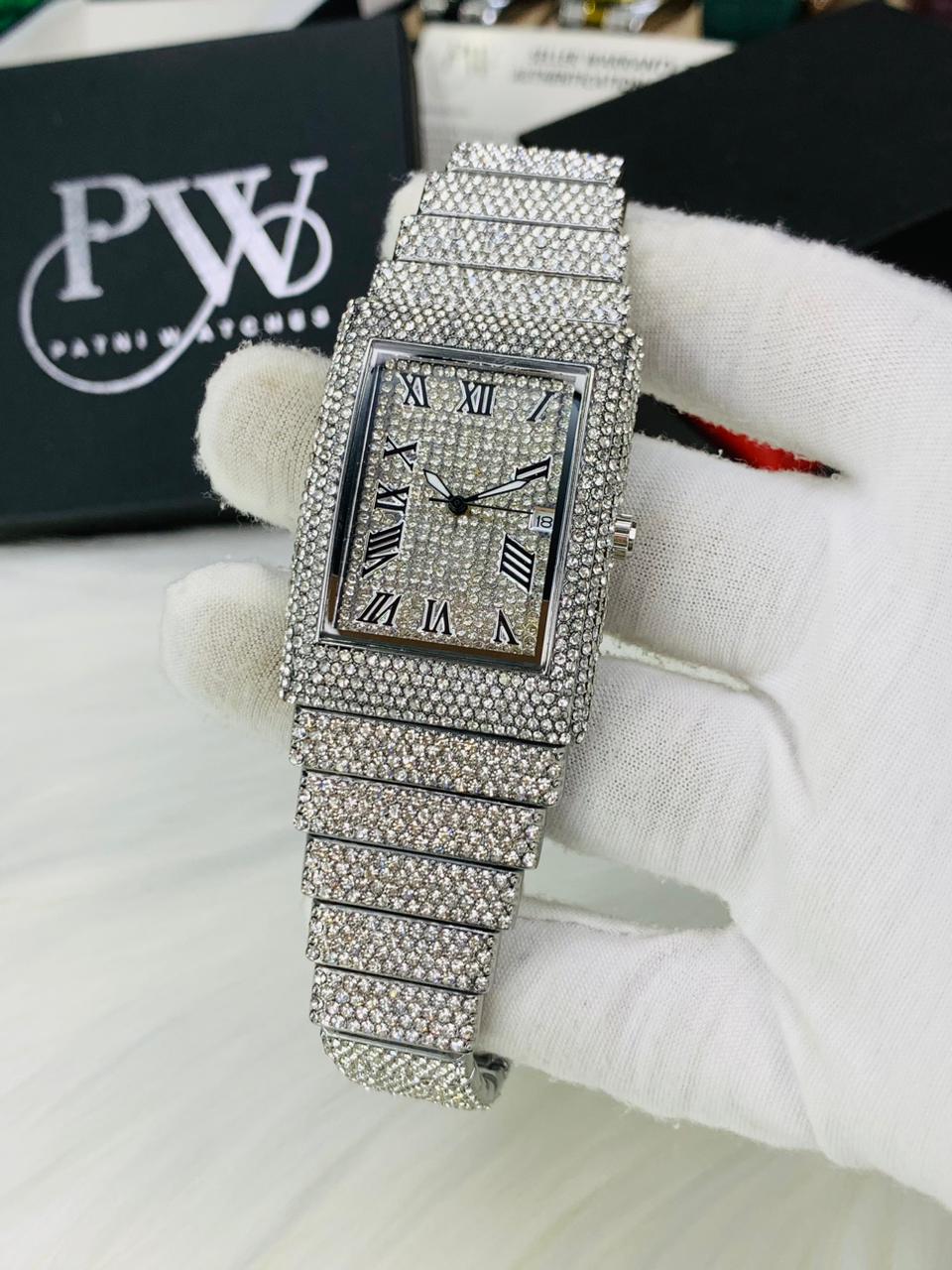 J&CO ICED OUT (Silver) Patni Watches