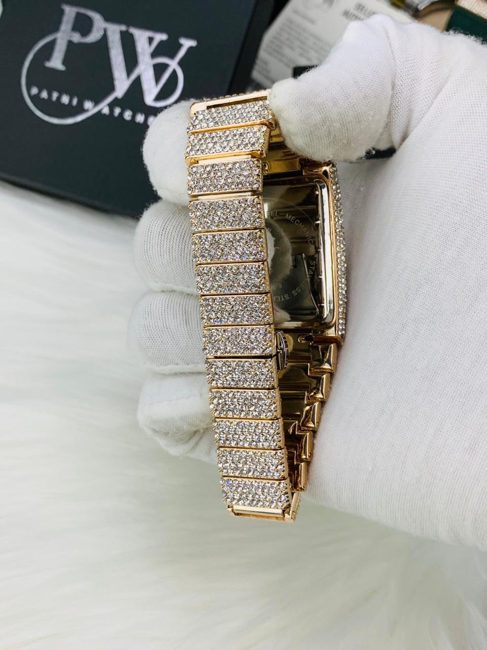 J&CO ICED OUT (Rose Gold) Patni Watches