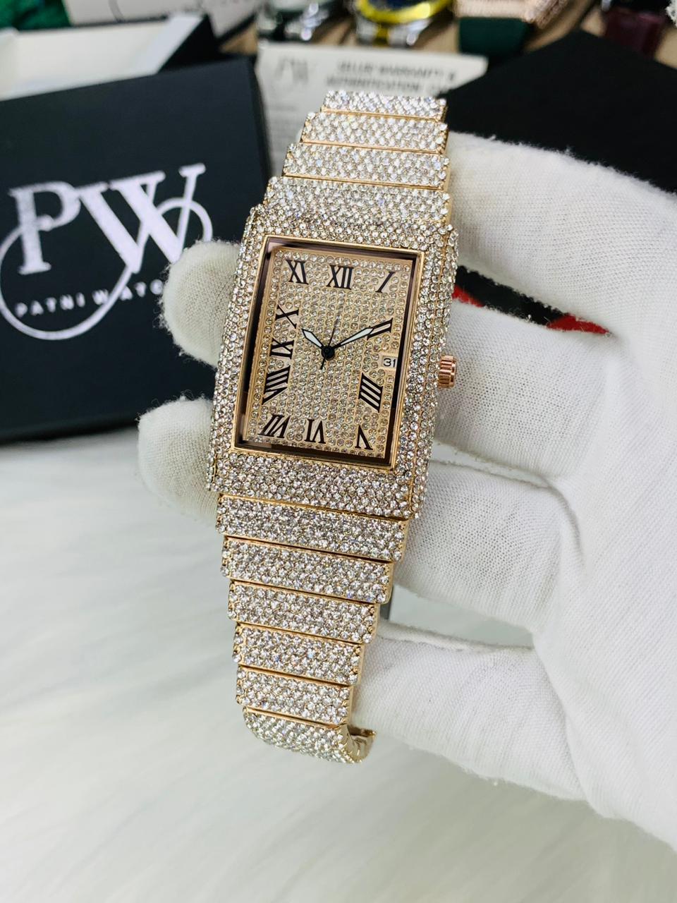 J&CO ICED OUT (Rose Gold) Patni Watches