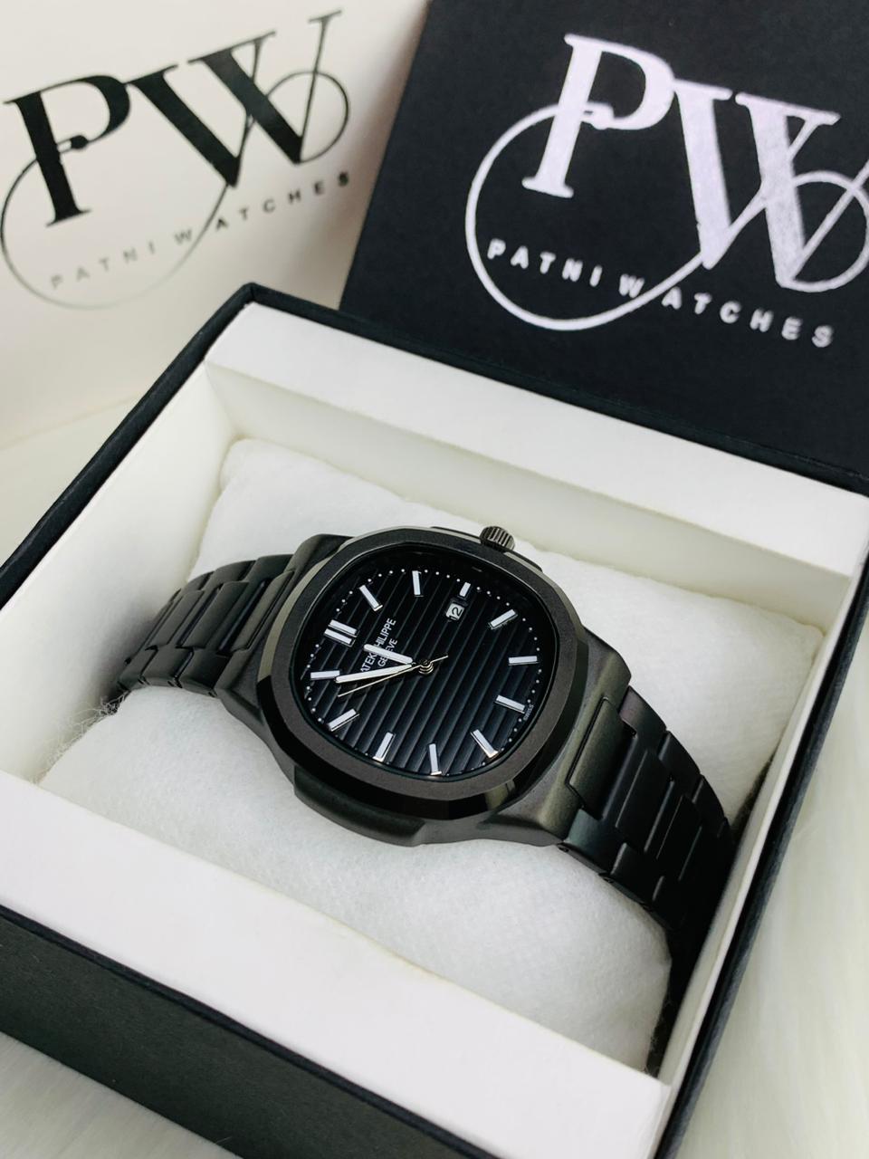 PP Matte Model (Black) Patni Watches