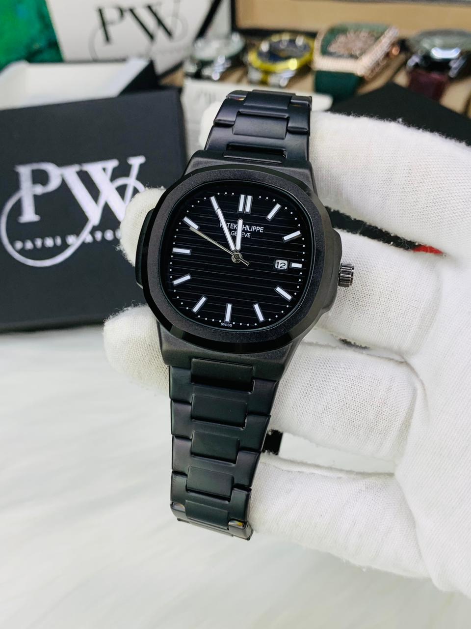 PP Matte Model (Black) Patni Watches