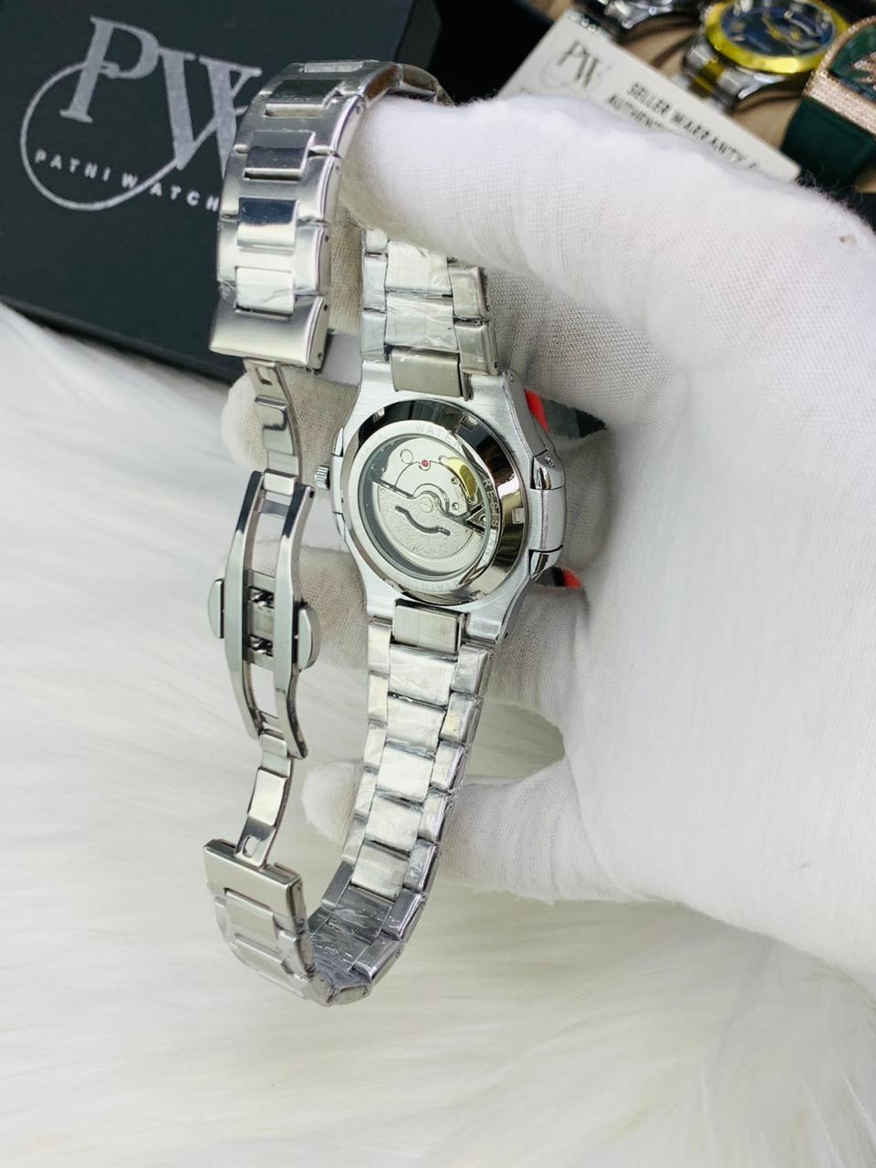 PP Semi Auto Chain (Blue) Patni Watches