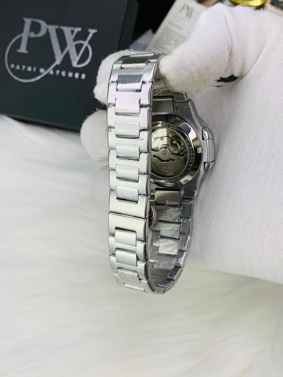 PP Semi Auto Chain (Blue) Patni Watches