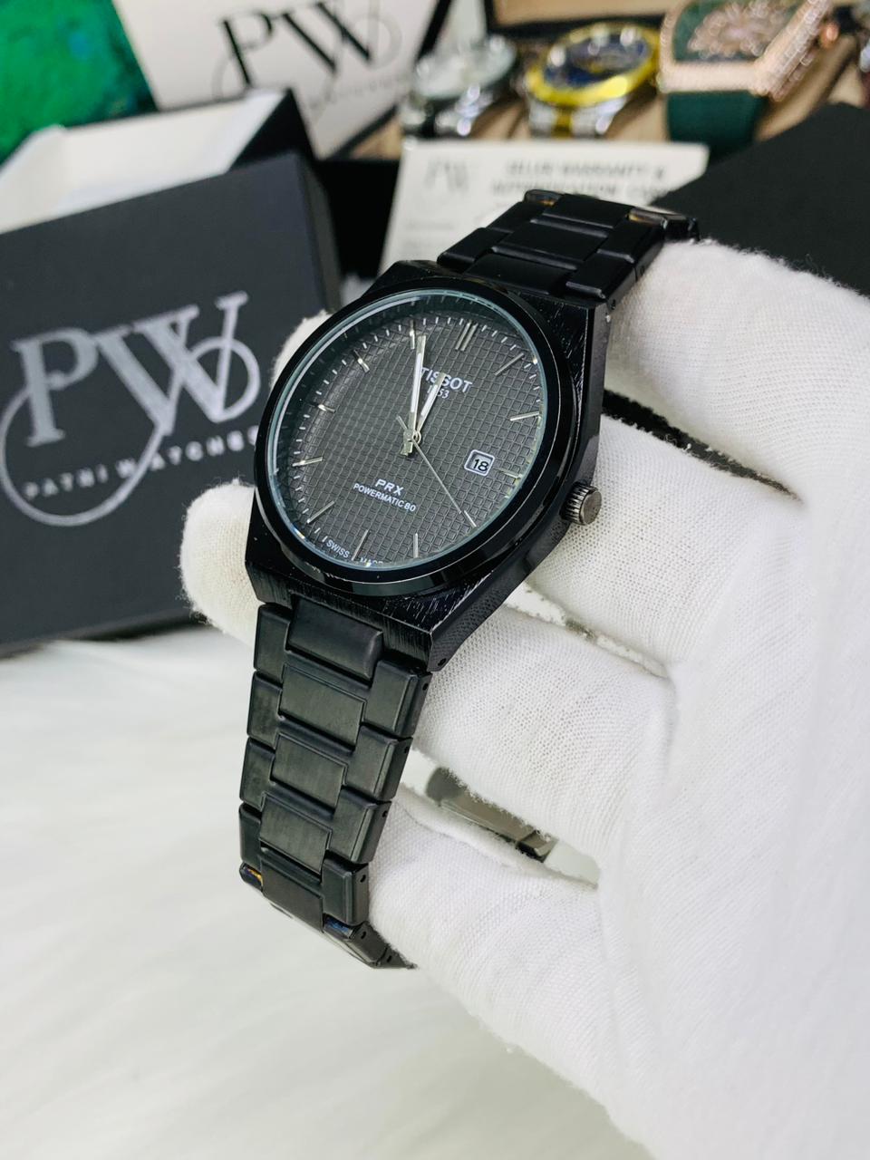PRX Model (Black) Patni Watches