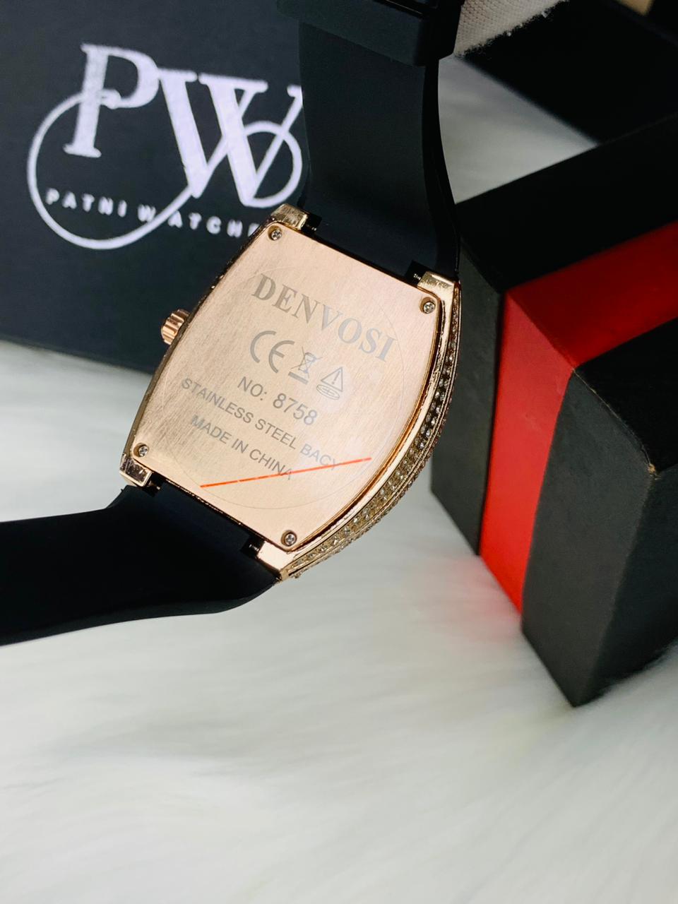 FM Stone Model (Black Gold) Patni Watches