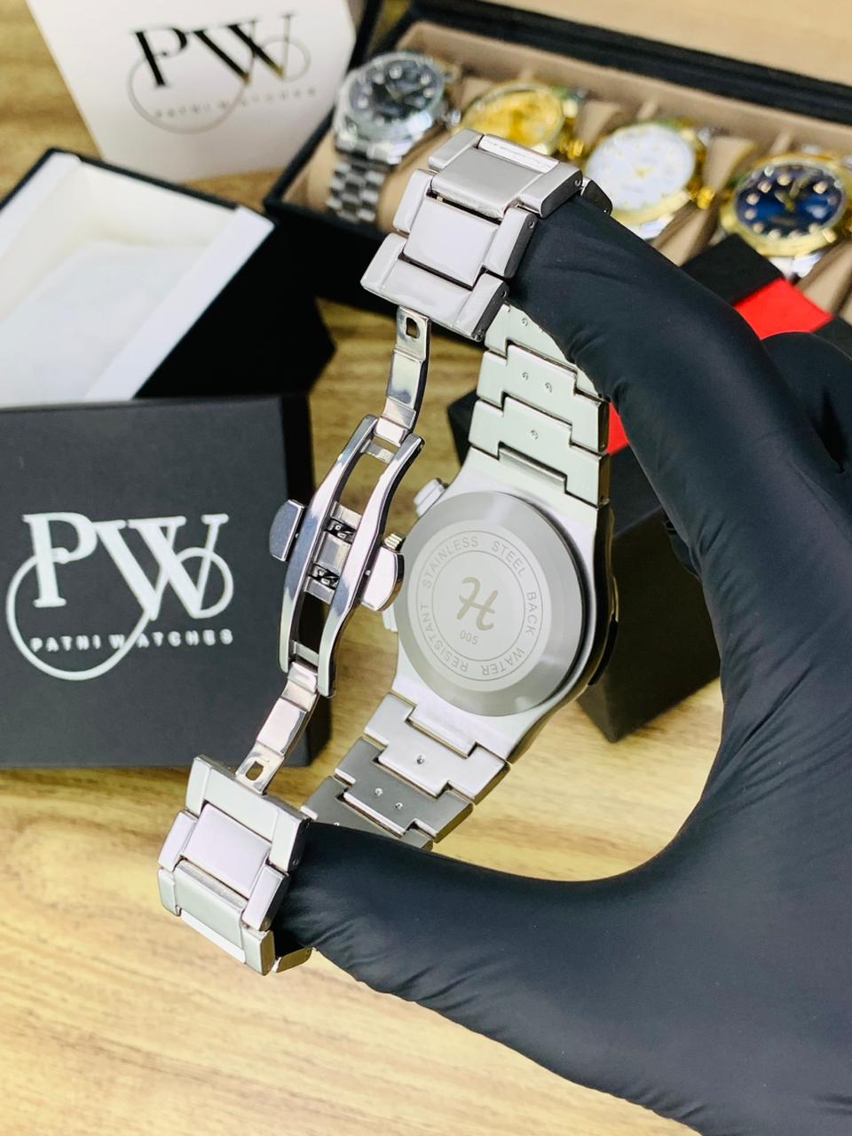 HB Model (Skeleton Green) Patni Watches