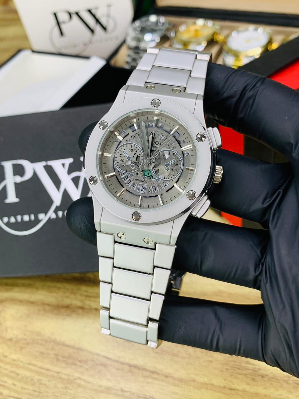 HB Model (Skeleton Grey) Patni Watches