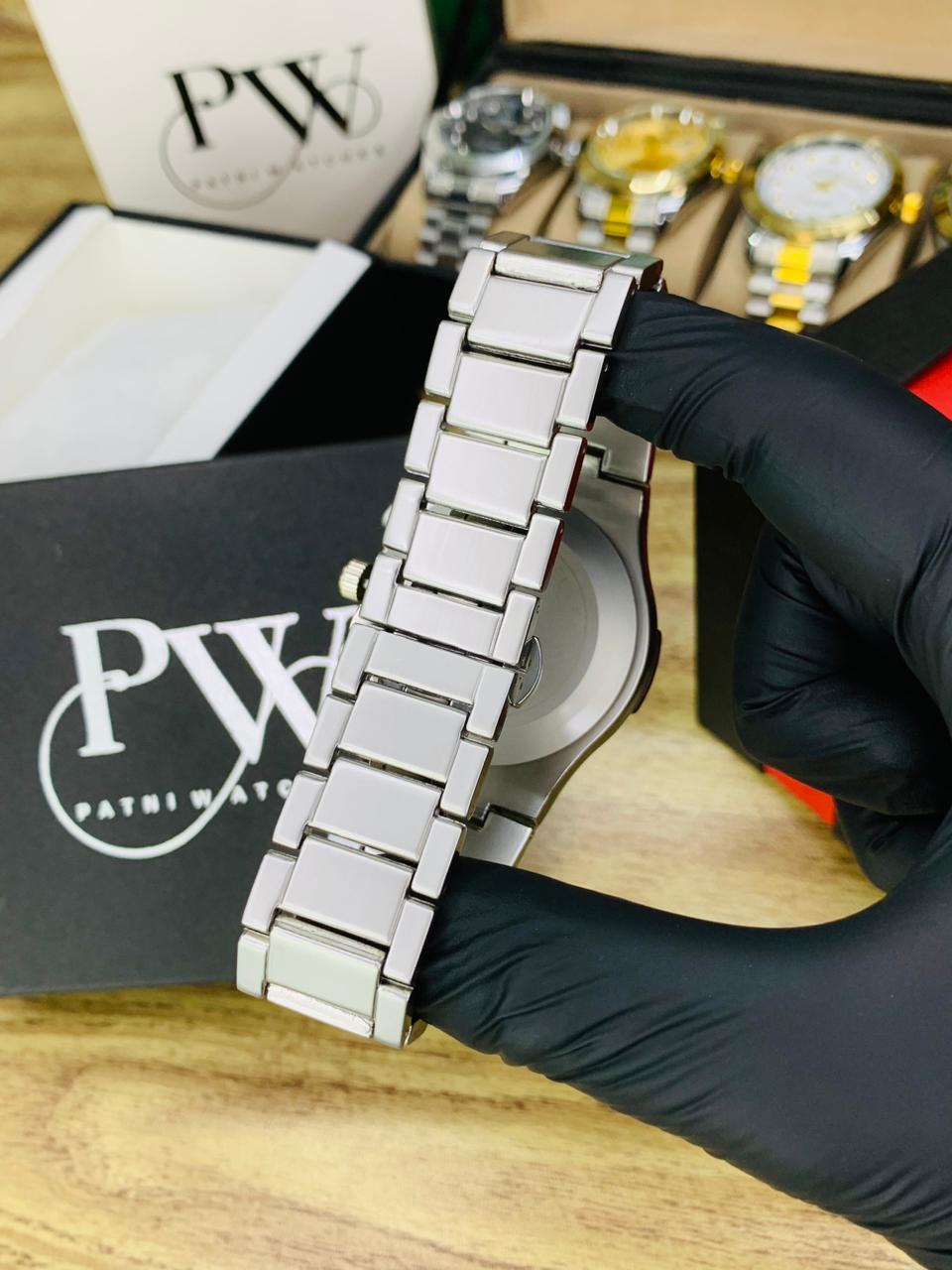 HB Model (Skeleton White) Patni Watches