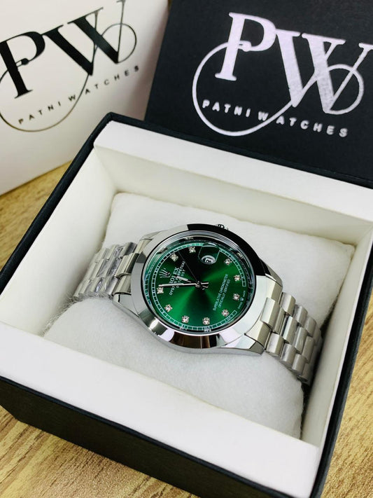 Stone Model (Green) Patni Watches