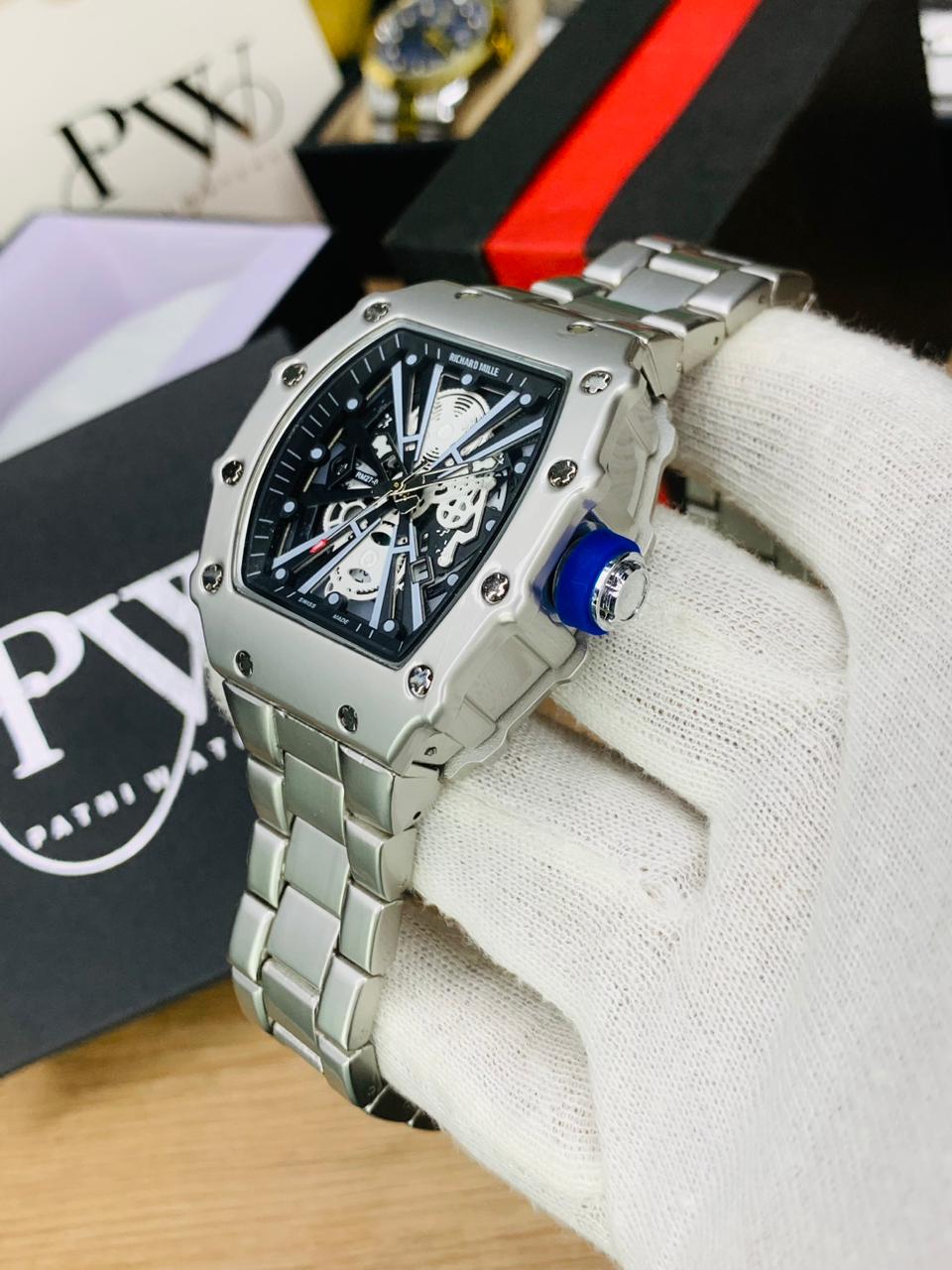 RM 27-03 Model (Silver Black) Patni Watches